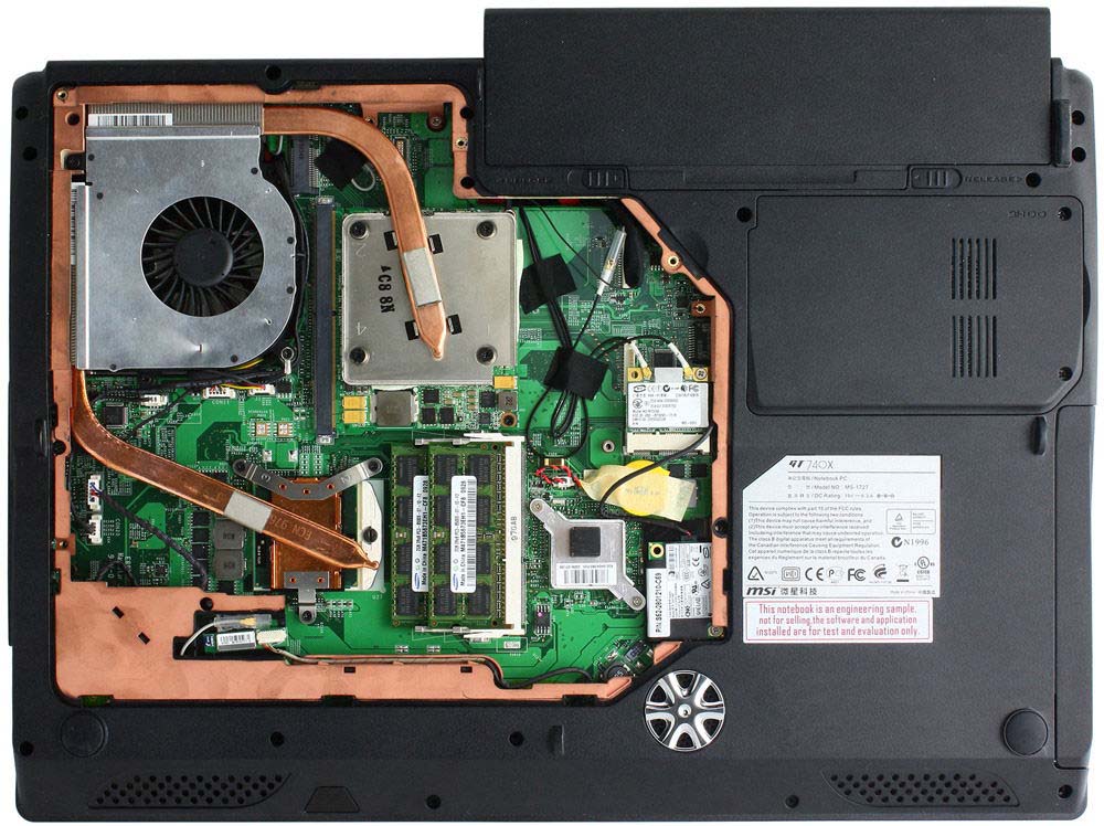 Замена или ремонт видеочипа ноутбука MSI