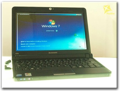 Установка Windows 7 на нетбук