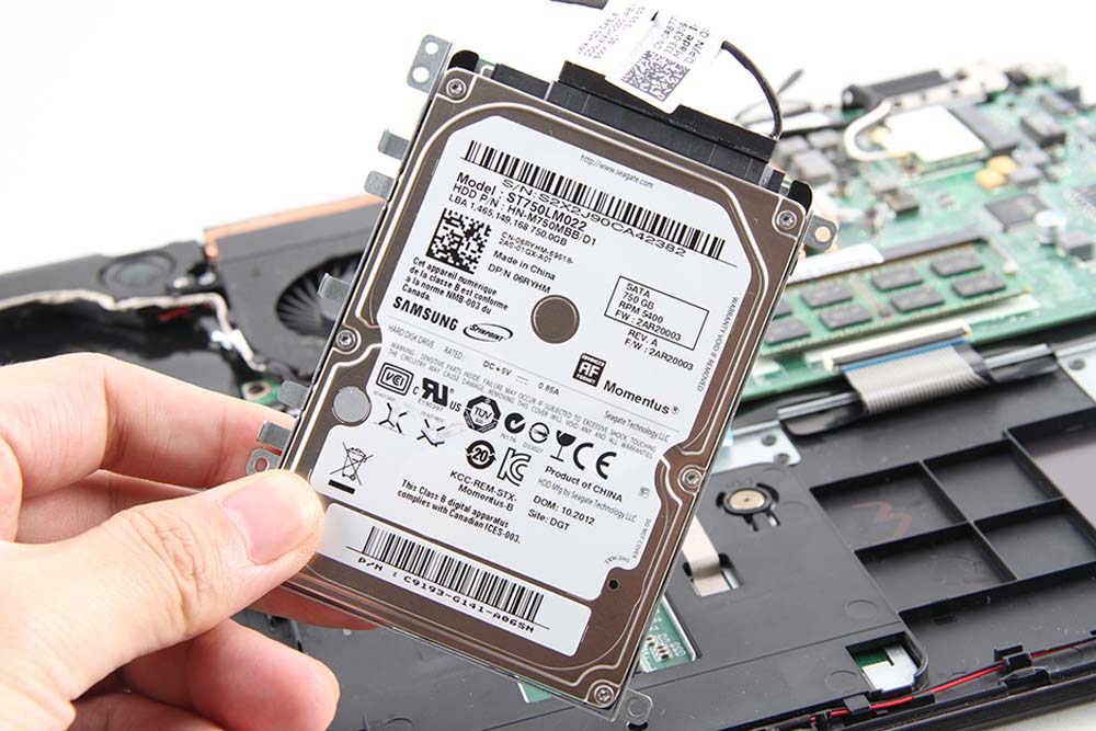 Замена HDD на ноутбуке в Астрахани
