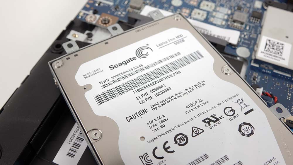 Замена HDD на ноутбуке в Красноярске