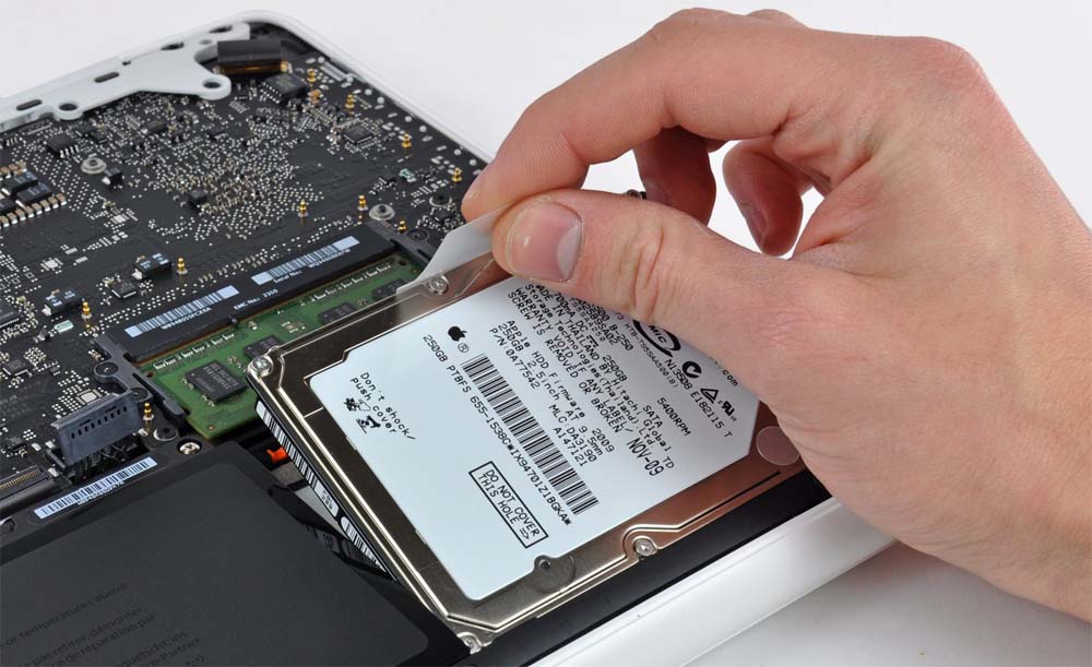 Замена HDD на ноутбуке в Нижнем Новгороде