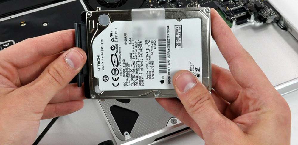 Замена HDD на ноутбуке в Санкт-Петербурге (СПб)