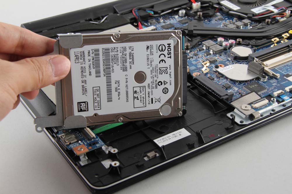 Замена HDD на ноутбуке в Твери