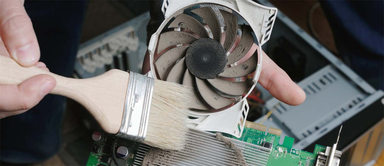 Чистка компьютера в Самаре от пыли